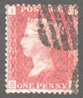 Great Britain Scott 33 Used Plate 146 - SI - Click Image to Close